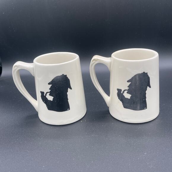 Vintage Hall China Sherlock Holmes Beer
Mug Tankard Cup - Picture 1 of 6